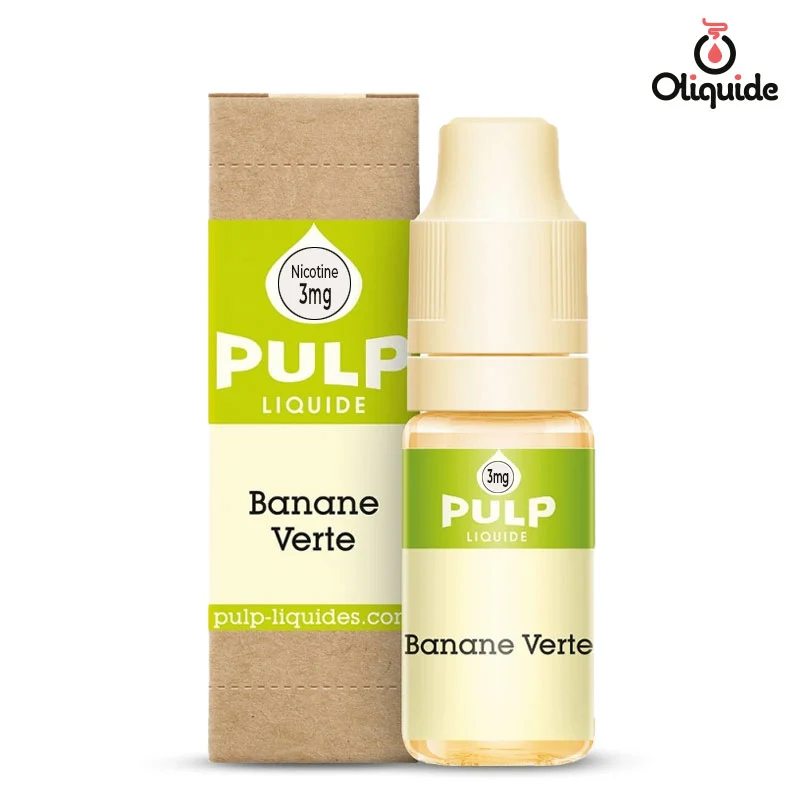 Expérimentez le Banane Verte de Pulp et évaluez ses performances