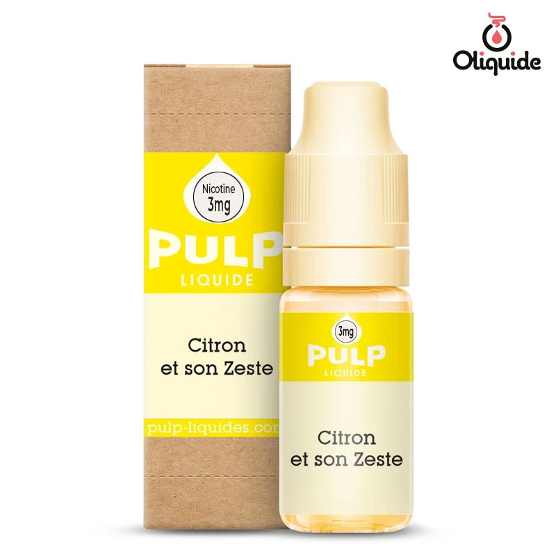 Plongez-vous dans le Citron et son Zeste de Pulp