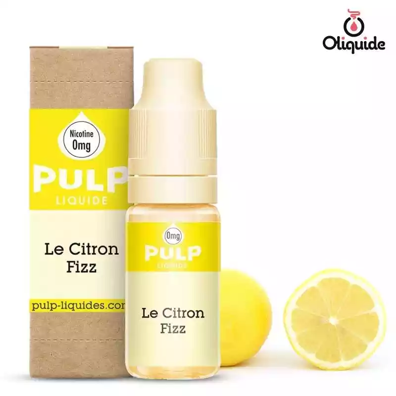 Expérimentez le Le Citron Fizz de Pulp et découvrez ses multiples facettes