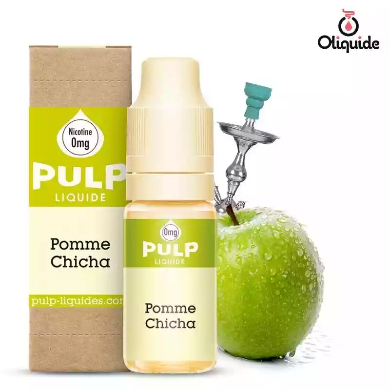 Explorez les différentes options du Pomme Chicha de Pulp en les testant