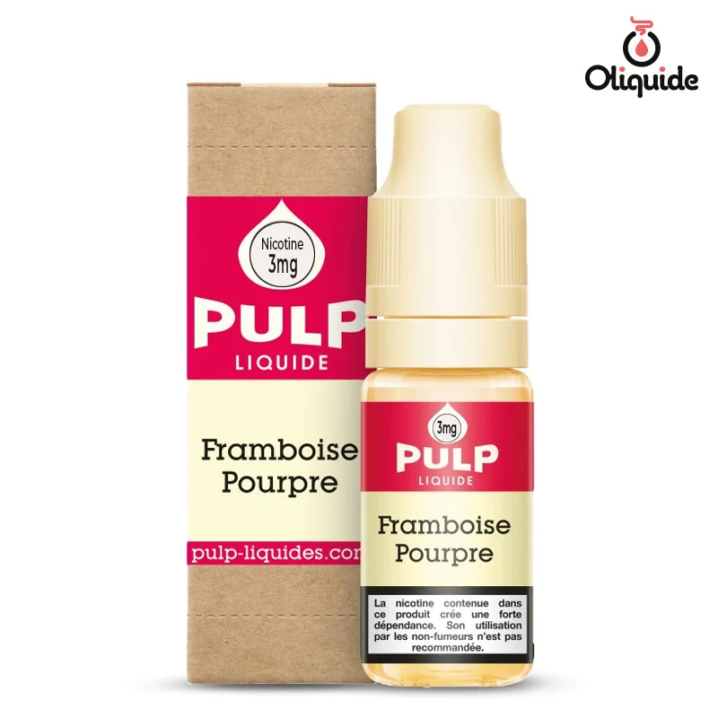 Lancez-vous avec le Framboise Pourpre de Pulp