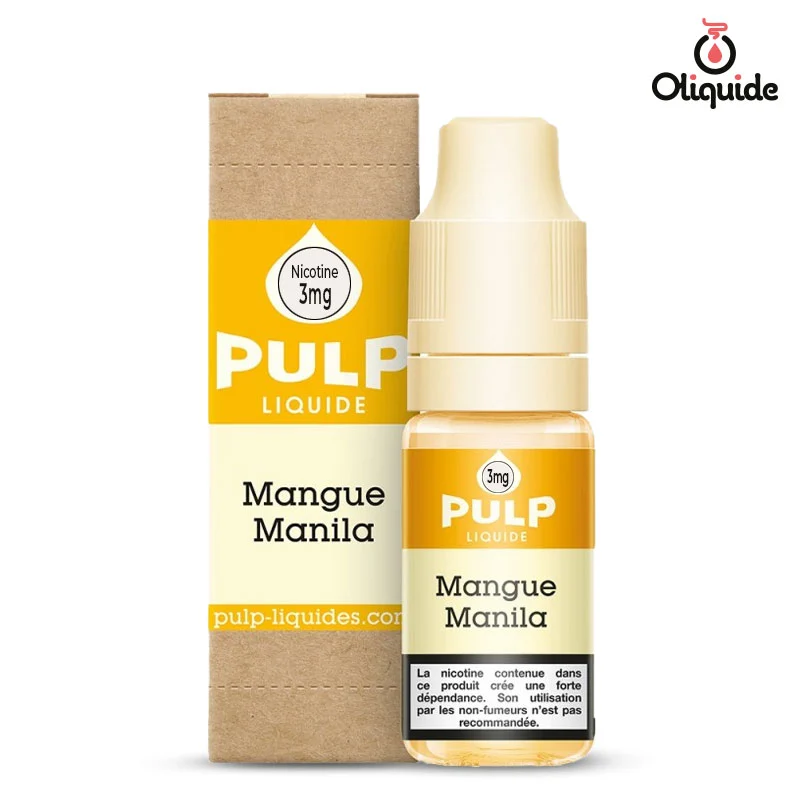 Découvrez le Mangue Manila de Pulp en profondeur en le testant