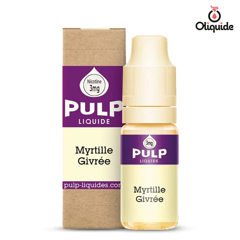 Prenez le temps d'explorer le Myrtille givrée de Pulp