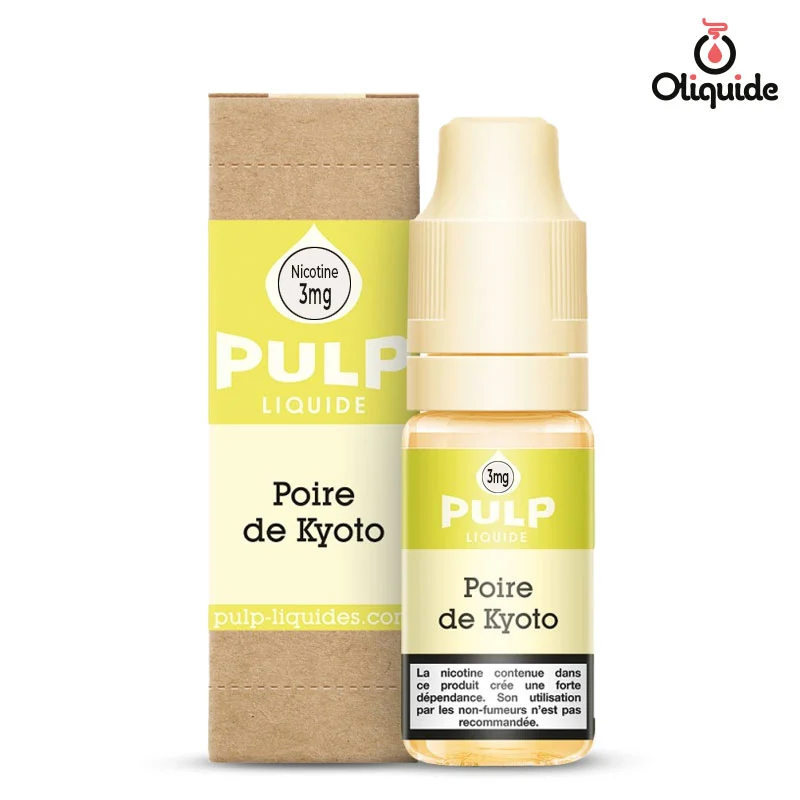 Saisissez l'opportunité du Poire de Kyoto de Pulp