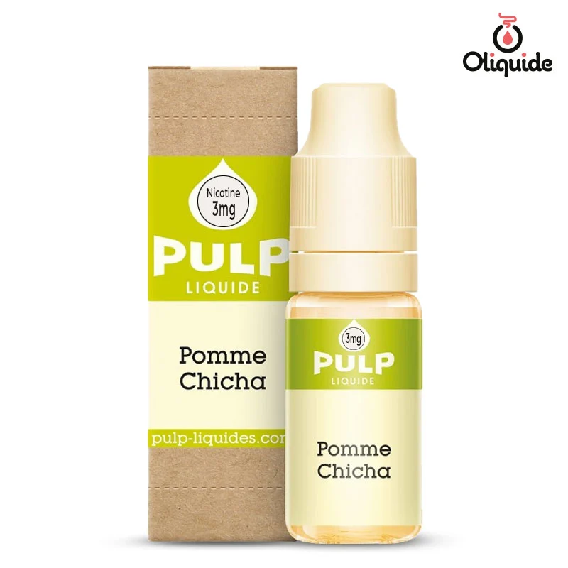 Testez le Pomme Chicha de Pulp et observez les résultats obtenus