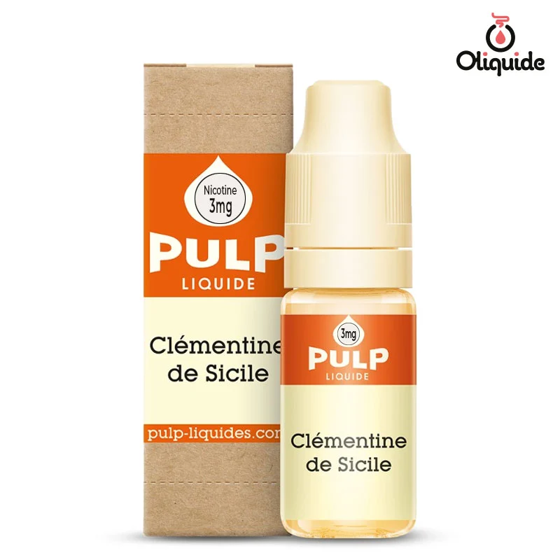 Expérimentez le Clémentine de Sicile de Pulp et découvrez ses avantages uniques