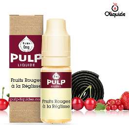 Fruits rouges à la Réglisse de la collection Pulp Original 