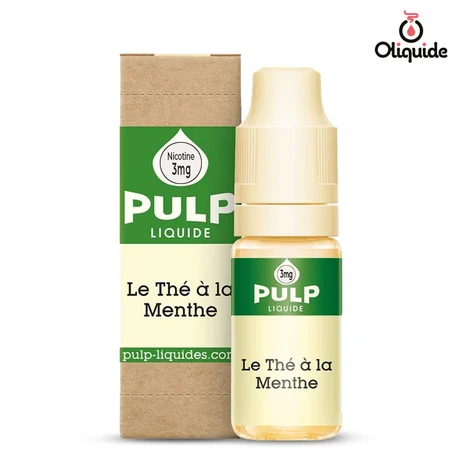 Liquides DLUO Dépassée Le Thé à la menthe de la marque Pulp