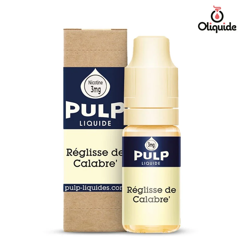 Prenez le temps de tester le Réglisse de Calabre de Pulp