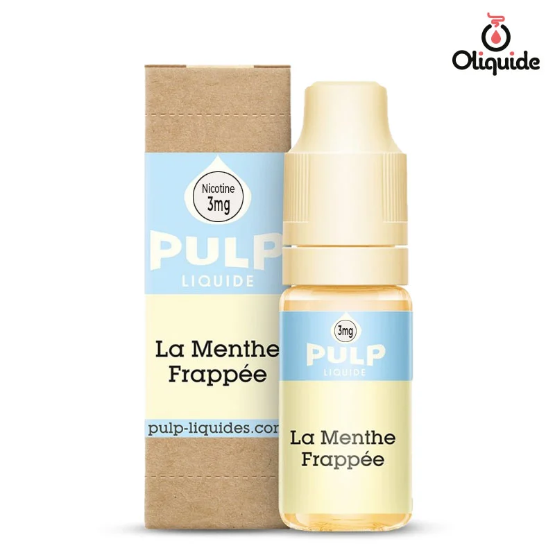 Profitez de l'occasion pour tester la Menthe Frappée de Pulp