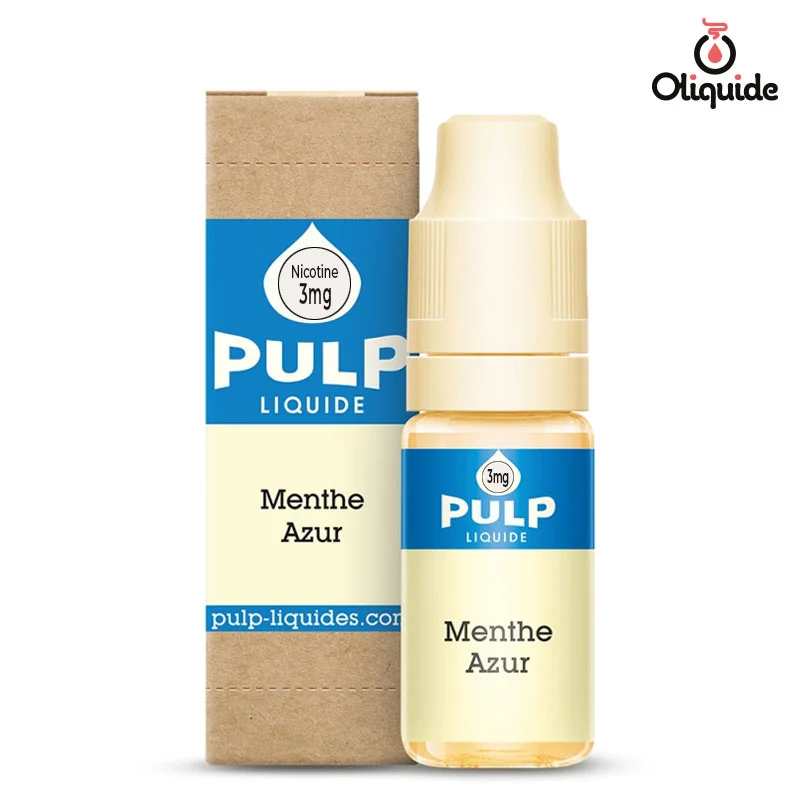 Expérimentez le Menthe Azur de Pulp et évaluez ses performances
