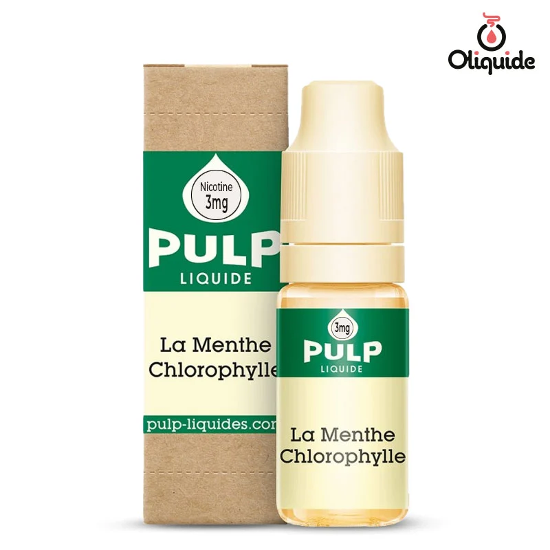Passez du temps à tester la Menthe Chlorophyle de Pulp