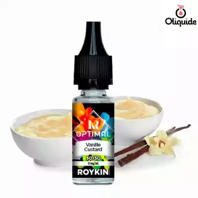Liquides DLUO Dépassée Vanille Custard Optimal de la marque Roykin