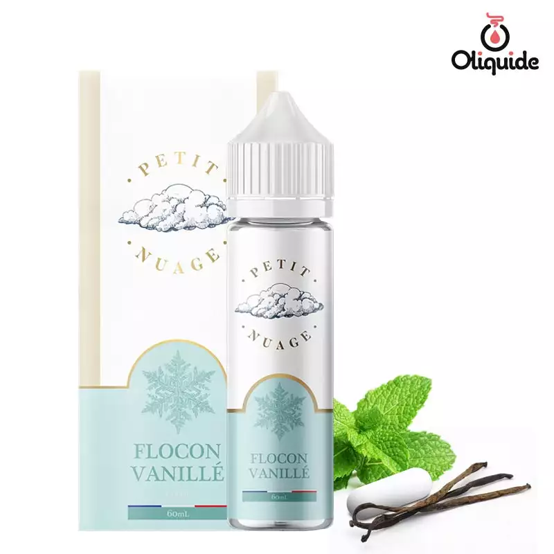 Testez le Flocon Vanillé 60 ml de Roykin et exploitez son plein potentiel
