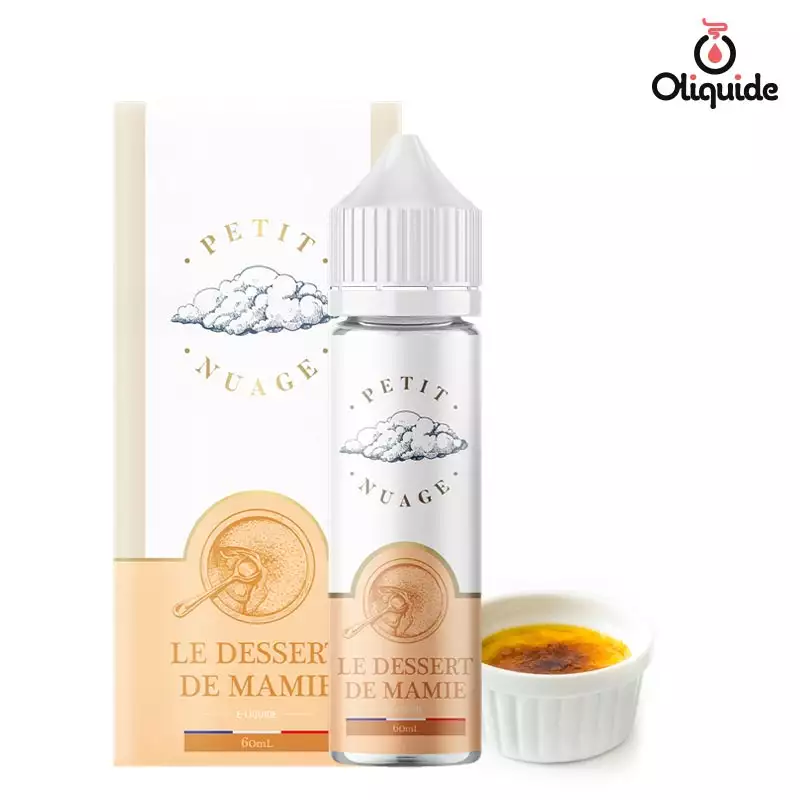 Mettez en pratique le Le Dessert de Mamie 50 ml de Roykin