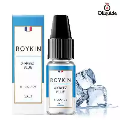 Liquides DLUO Dépassée X Freez Blue Salt de la marque Roykin