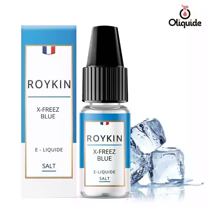 Profitez de l'expérience unique du X Freez Blue Salt de Roykin