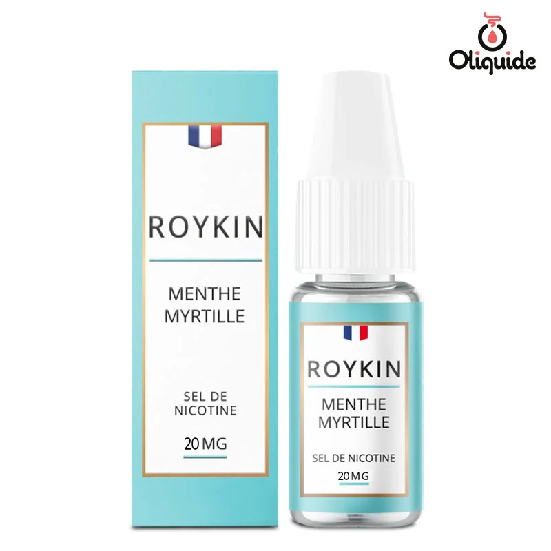 Testez les limites du Menthe Myrtille de Roykin