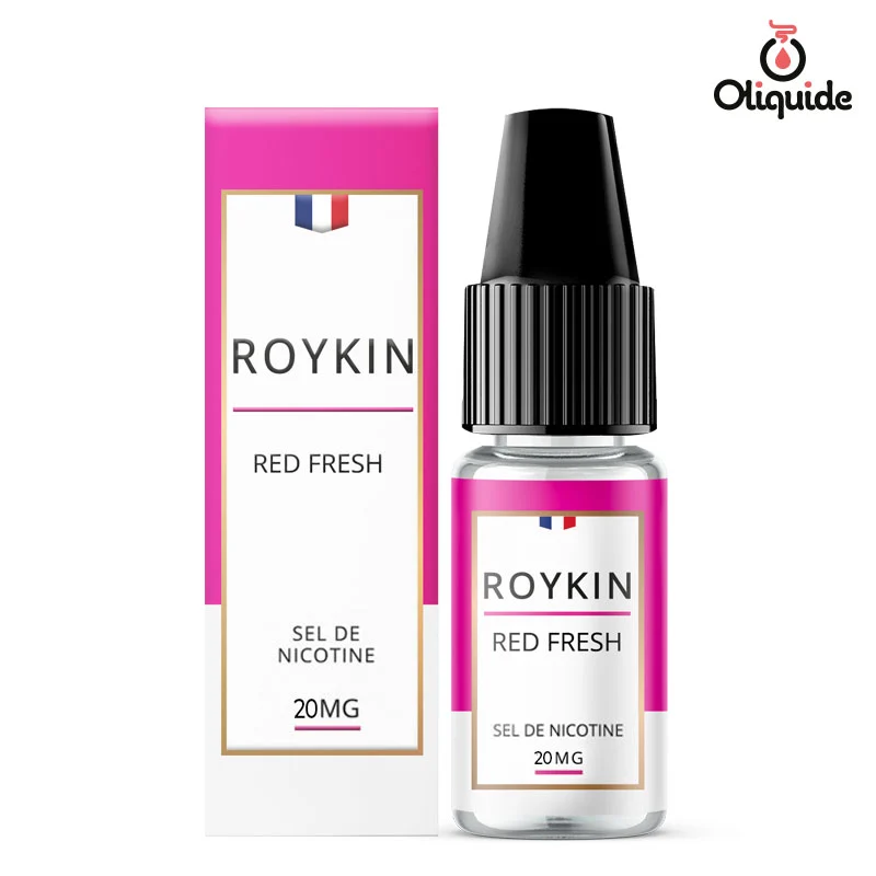 Testez le Red Fresh de Roykin et observez les résultats obtenus