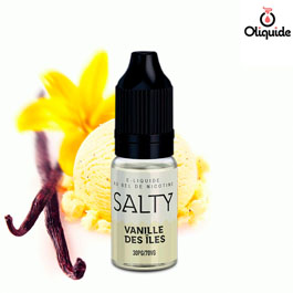 Liquide Salty Vanille des Iles pas cher