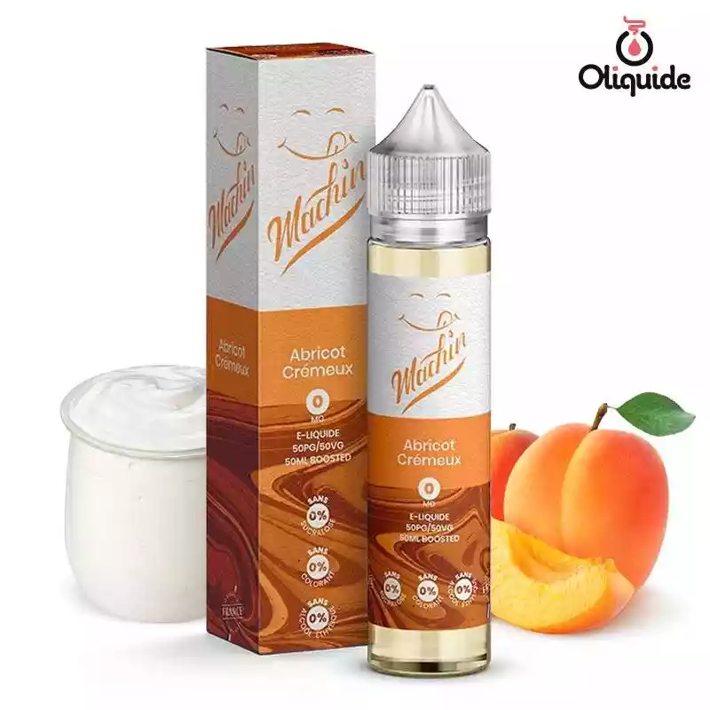 Plongez-vous dans le Abricot Crémeux 50 ml de Savourea pour une expérience 
