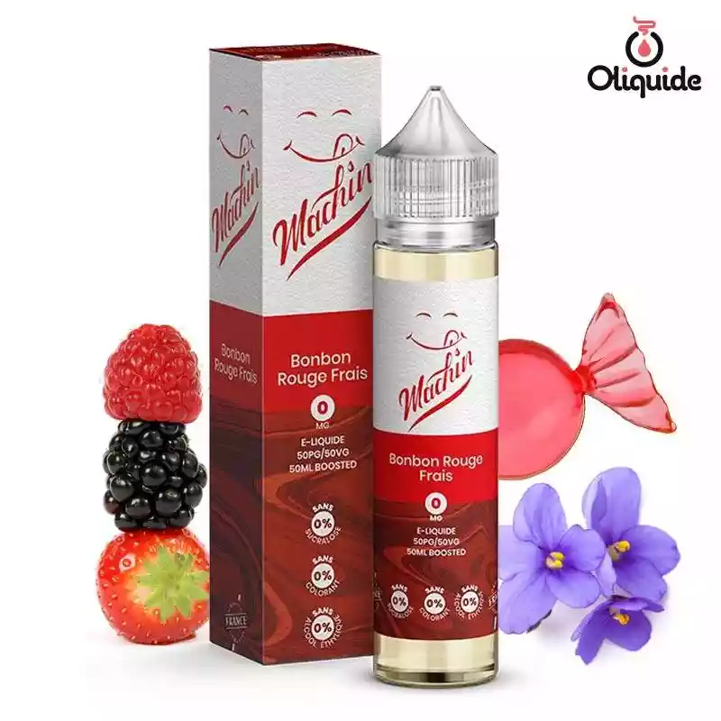 Faites l'essai du Bonbon Rouge Frais 50 ml de Savourea