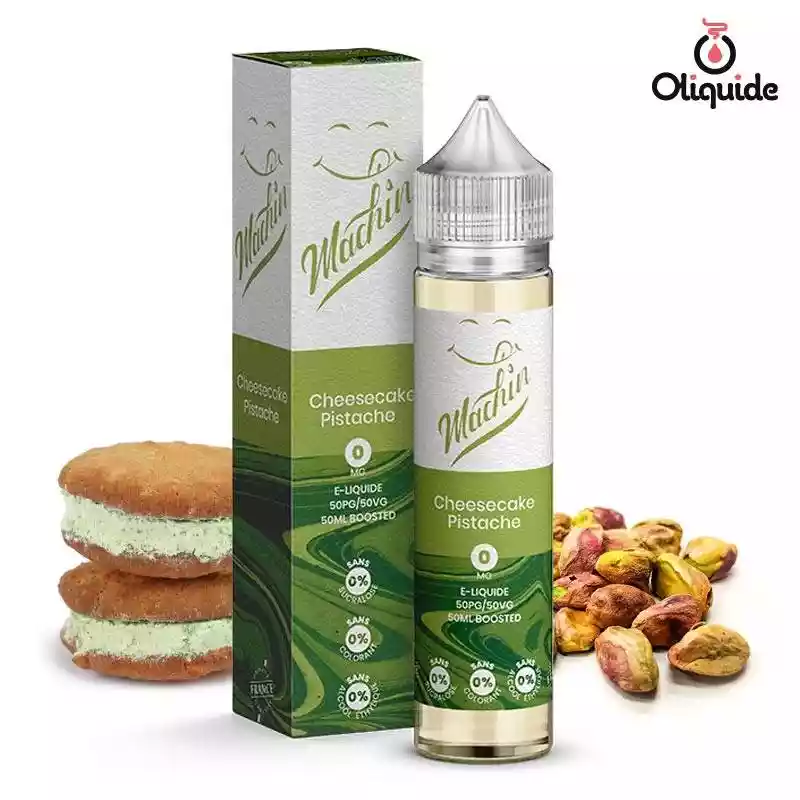 Explorez les possibilités du Cheesecake Pistache 50 ml de Savourea