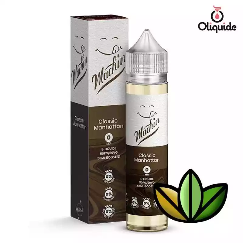 Expérimentez le Classic Manhattan 50 ml de Savourea et enregistrez les résultats
