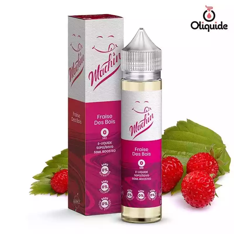Plongez dans le Fraise des Bois 50 ml de Savourea et découvrez ses possibilités