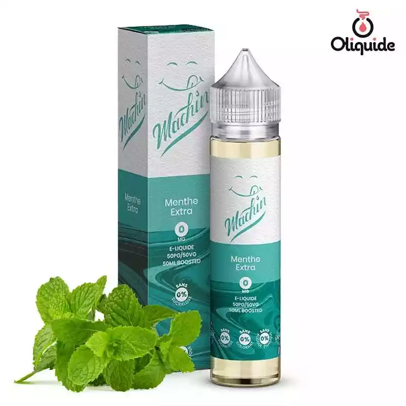 Explorez les fonctionnalités du Menthe Extra 50 ml de Savourea en le testant