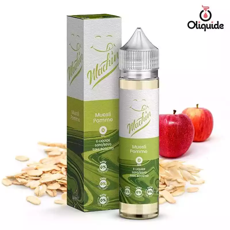 Soyez actif et testez le Muesli Pomme 50 ml de Savourea