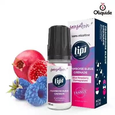 Liquides DLUO Dépassée Framboise bleue Grenade de la marque Lips - Le French Liquide