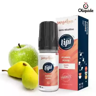 Sensation Plus Pomme Poire de la marque Lips - Le French Liquide