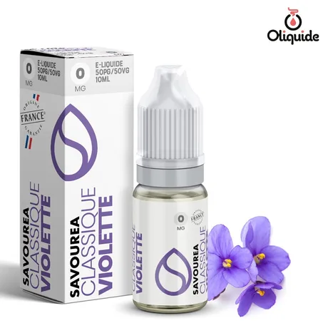 Liquides DLUO Dépassée Violette de la marque Savourea