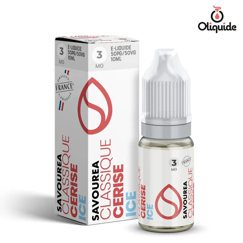 Explorez les différentes facettes du Cerise Ice de Savourea