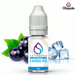 Liquide Savourea Classique Cassis Ice pas cher