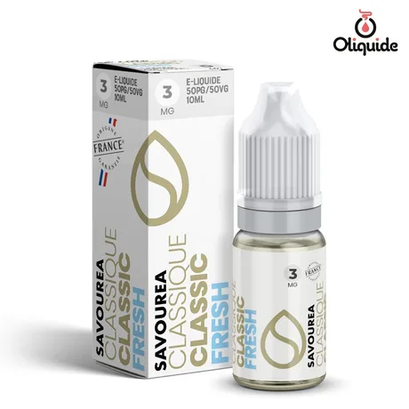 Liquides DLUO Dépassée Classic Fresh de la marque Savourea