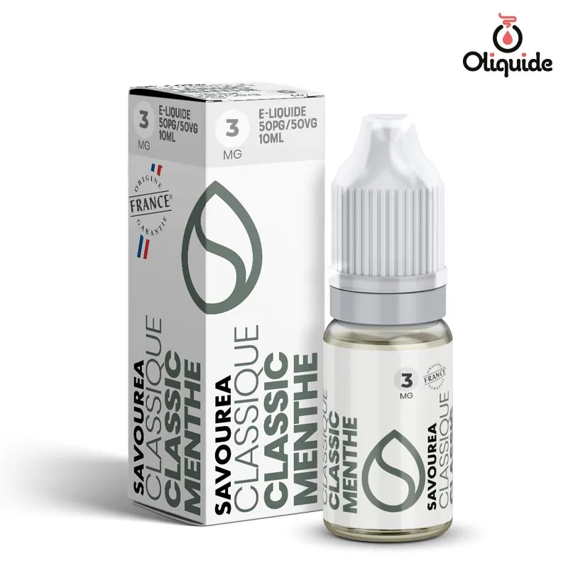 Explorez le Classic Menthe de Savourea