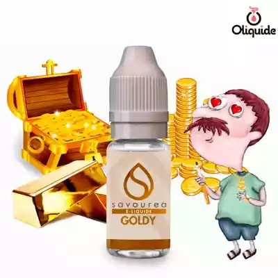 Liquides DLUO Dépassée Goldy de la marque Savourea