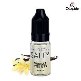 Liquide Salty Vanille des Iles pas cher