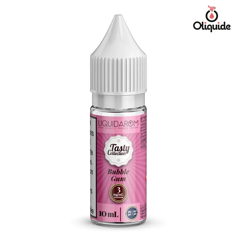 Expérimentez le Bubble gum de Liquidarom pour des résultats concrets