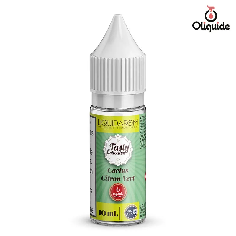 Adaptez-vous au Cactus citron vert de Liquidarom et testez-le