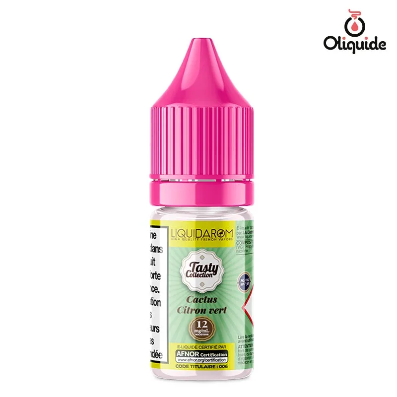 Explorez les multiples facettes du Cactus citron vert de Liquidarom