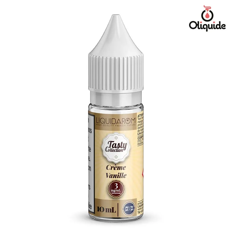 Explorez les fonctionnalités avancées du Crème vanille de Liquidarom