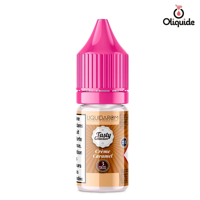 Testez le Crème caramel de Liquidarom pour des résultats concrets