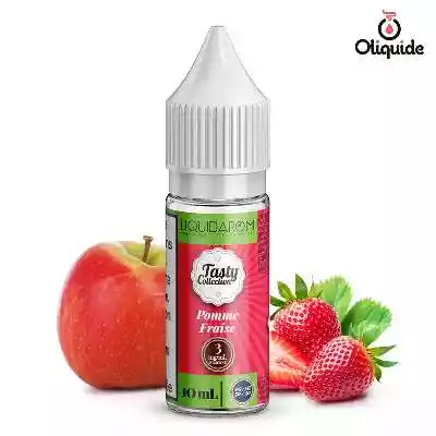 Liquides DLUO Dépassée Pomme fraise de la marque Liquidarom