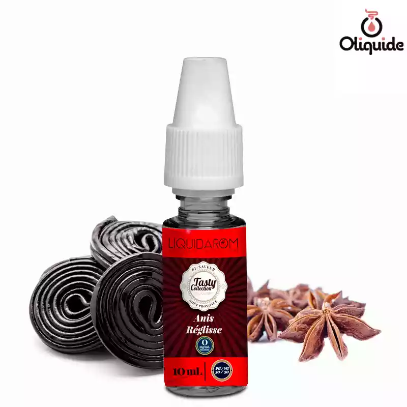 Testez le Tasty Anis réglisse de Liquidarom et enregistrez vos impressions