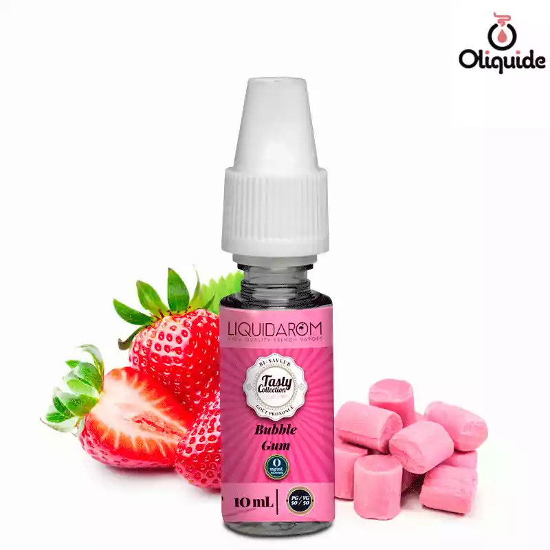 Plongez-vous dans le Tasty Bubble gum de Liquidarom pour une expérience 