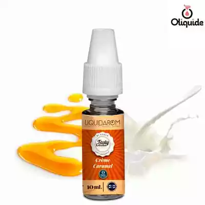 Liquides DLUO Dépassée Tasty Crème Caramel de la marque Liquidarom