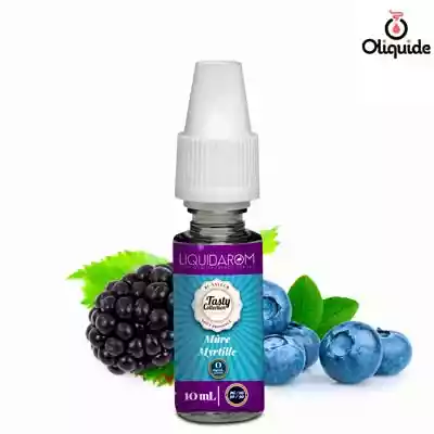 Liquides DLUO Dépassée Tasty Mûre Myrtille de la marque Liquidarom